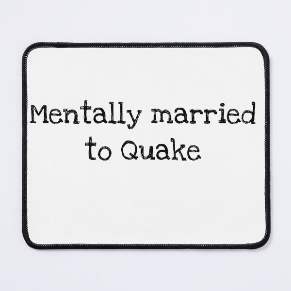 Item preview, Married to Quake designed and sold by QuakeLegend.