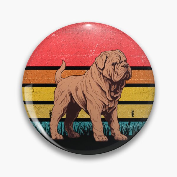Item preview, Neapolitan Mastiff Vintage Retro Sunset designed and sold by rafaeltto.
