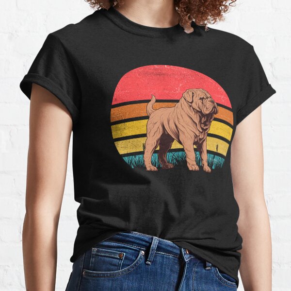 Item preview, Neapolitan Mastiff Vintage Retro Sunset designed and sold by rafaeltto.