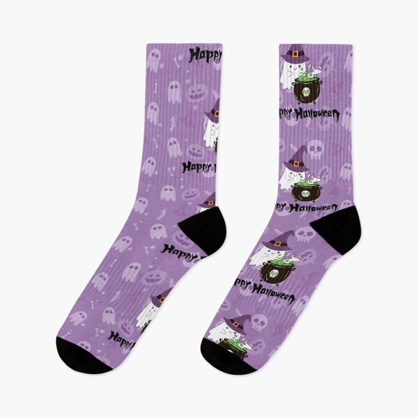 Item preview, Happy Halloween Ghost Pattern Design designed and sold by CarefulCreation.