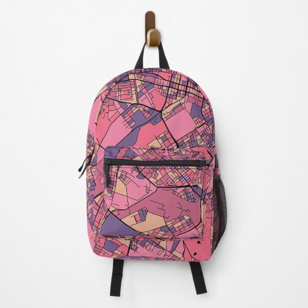 Item preview, Sofia Map Pattern in Purple & Pink designed and sold by PatternMaps.