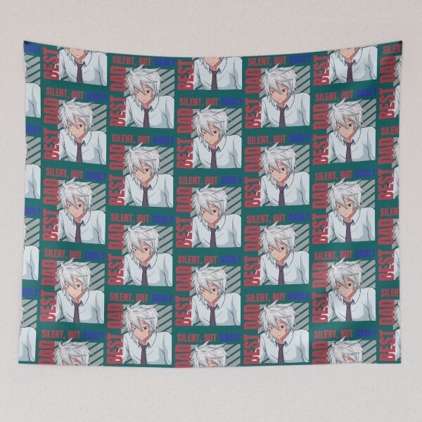 Item preview, Anime Best Fathers Day  Silent But Dadly  Anime Best Dad   designed and sold by neykaho.