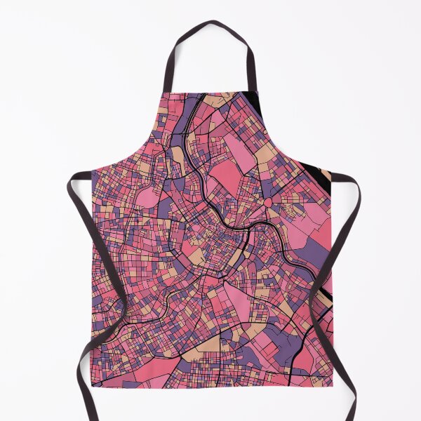 Item preview, Vienna Map Pattern in Purple & Pink designed and sold by PatternMaps.