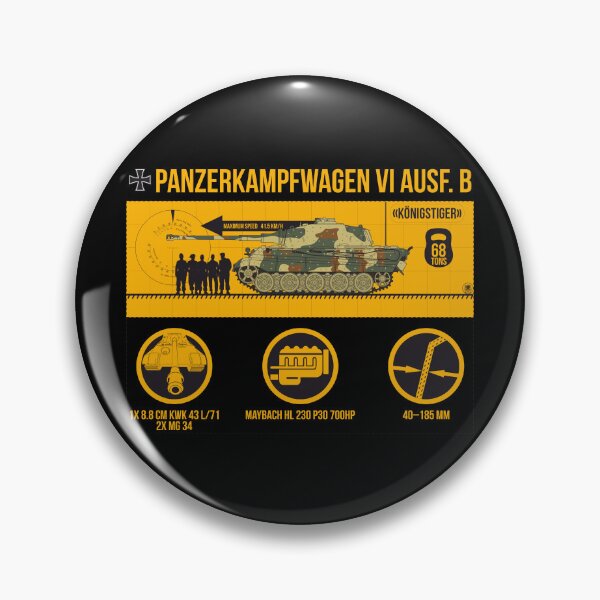 Item preview, Infographic German tank Pz-VI Ausf B Konigstiger or Tiger II designed and sold by FAawRay.