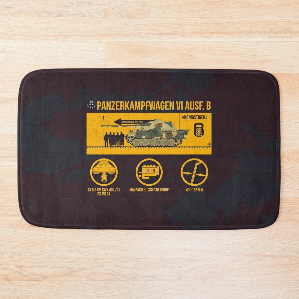 Item preview, Infographic German tank Pz-VI Ausf B Konigstiger or Tiger II designed and sold by FAawRay.