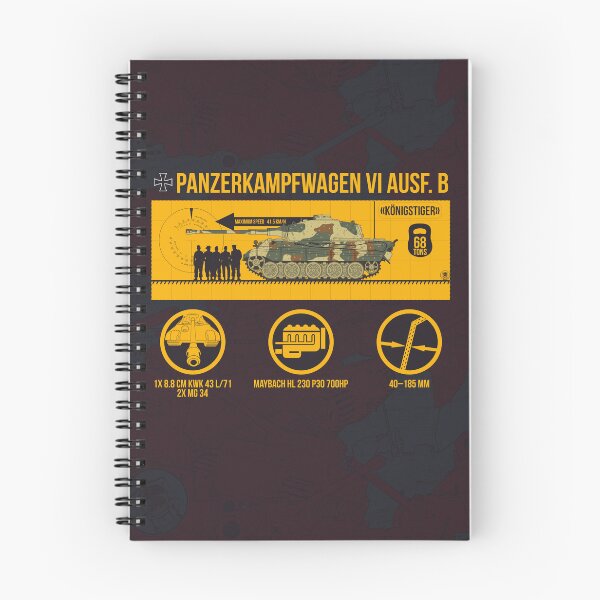Item preview, Infographic German tank Pz-VI Ausf B Konigstiger or Tiger II designed and sold by FAawRay.