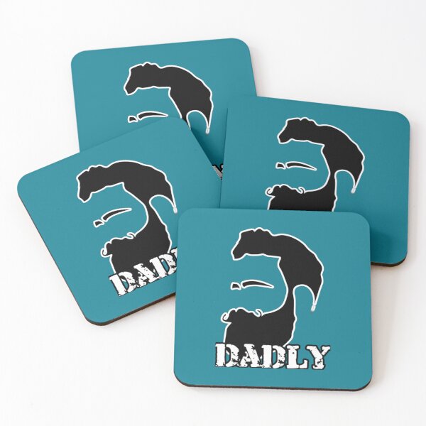 Item preview, Dadly fathers day beard – silent but dadly   designed and sold by neykaho.