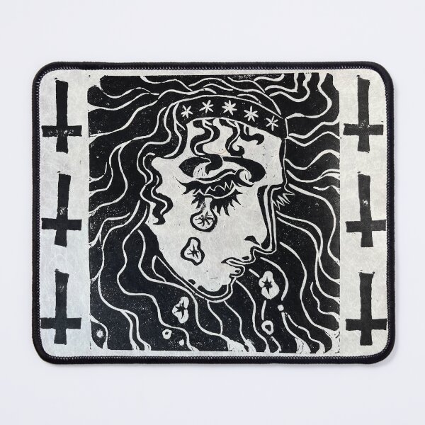 Item preview, Mother's Tears Lino Block Print designed and sold by rubeghast.