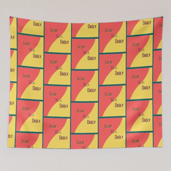 Item preview, Silent But  Dadly Graphic  designed and sold by neykaho.
