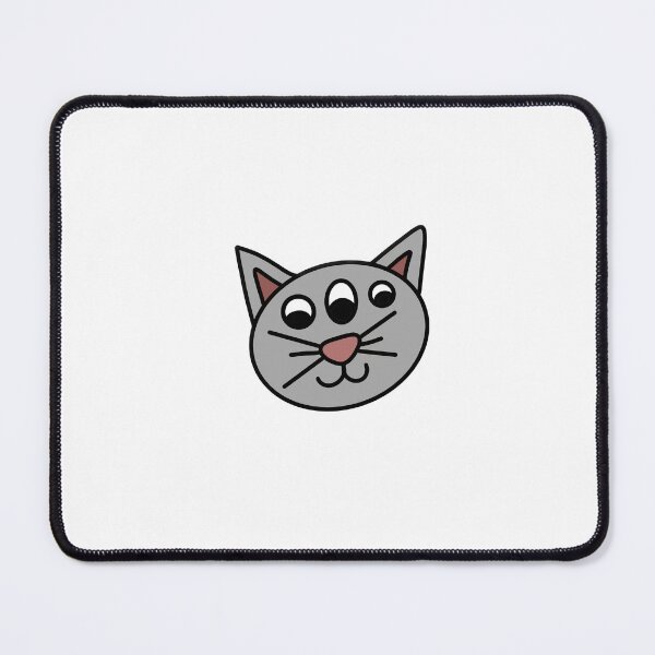 Item preview, Grey Alien Cat designed and sold by LESHASKETCH art.