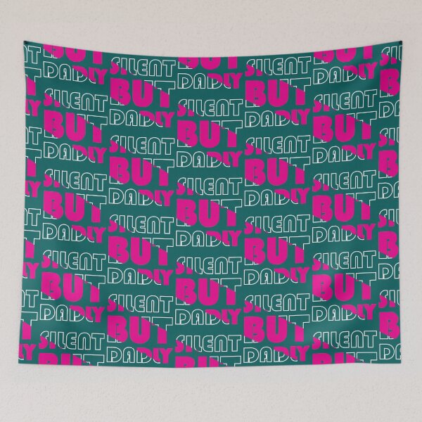Item preview, Pink Silent But Dadly Street style   designed and sold by neykaho.