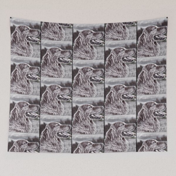 Item preview, Golden Retriever Profile in Pen Scribble designed and sold by AmeeAinsworth.