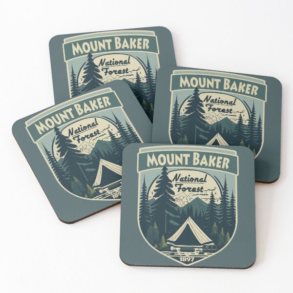 Item preview, Mount Baker National Forest designed and sold by sketchybro.