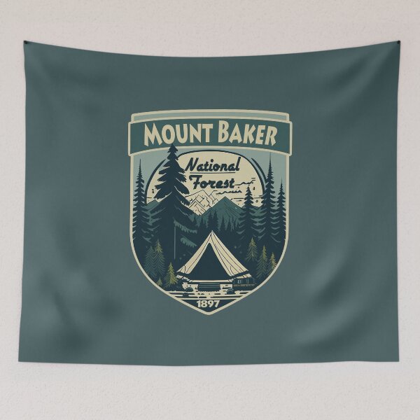 Item preview, Mount Baker National Forest designed and sold by sketchybro.
