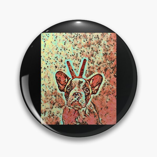Item preview, Big Ears and Finger Antler Bulldog Mushroom Vision designed and sold by AmeeAinsworth.
