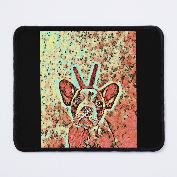 Item preview, Big Ears and Finger Antler Bulldog Mushroom Vision designed and sold by AmeeAinsworth.