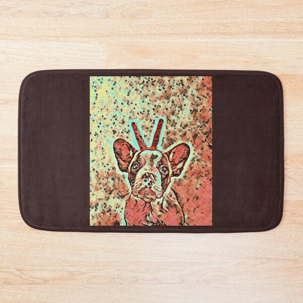 Item preview, Big Ears and Finger Antler Bulldog Mushroom Vision designed and sold by AmeeAinsworth.