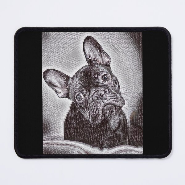 Item preview, Can You Repeat That Bulldog Pen Scribble designed and sold by AmeeAinsworth.