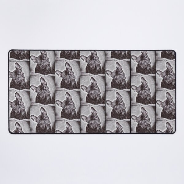 Item preview, Can You Repeat That Bulldog Pen Scribble designed and sold by AmeeAinsworth.