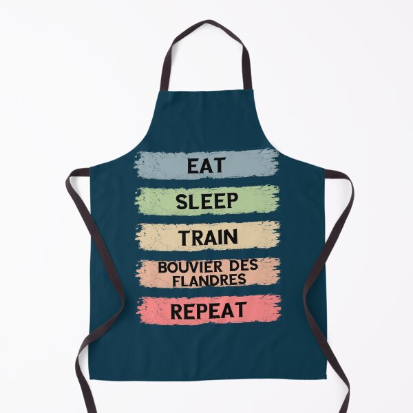Item preview, eat sleep train bouvier des flandres repeat designed and sold by AmeeAinsworth.