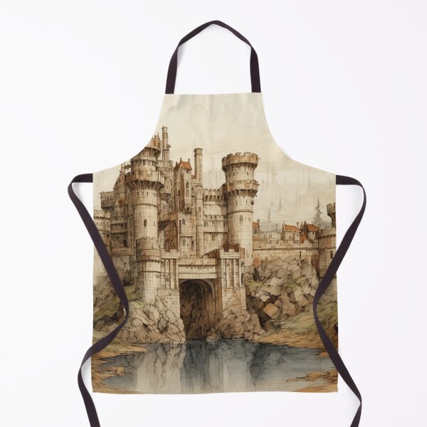 Item preview, A Sketch of a Medieval Castle designed and sold by Sketch-Shack.