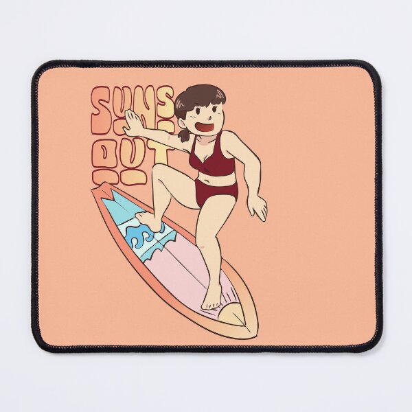 Item preview, Beach Day Surfing Suns Out! Kiara - BlackFox designed and sold by AngelEneArt.