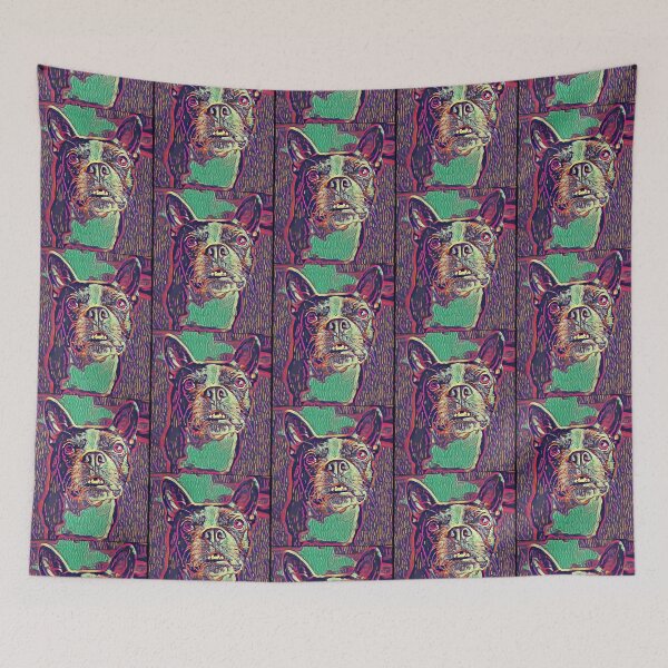 Item preview, My Eyes Are Down Here Bro, Bulldog Purple Mola designed and sold by AmeeAinsworth.