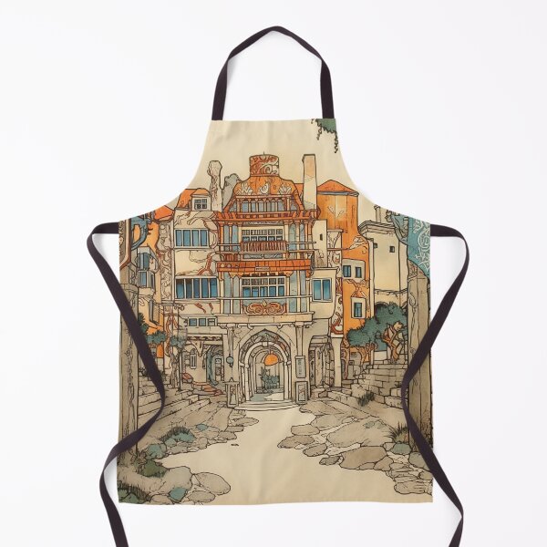 Item preview, Gotland city drawing designed and sold by ComicsFactory.