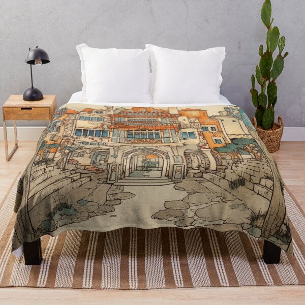 Item preview, Gotland city drawing designed and sold by ComicsFactory.