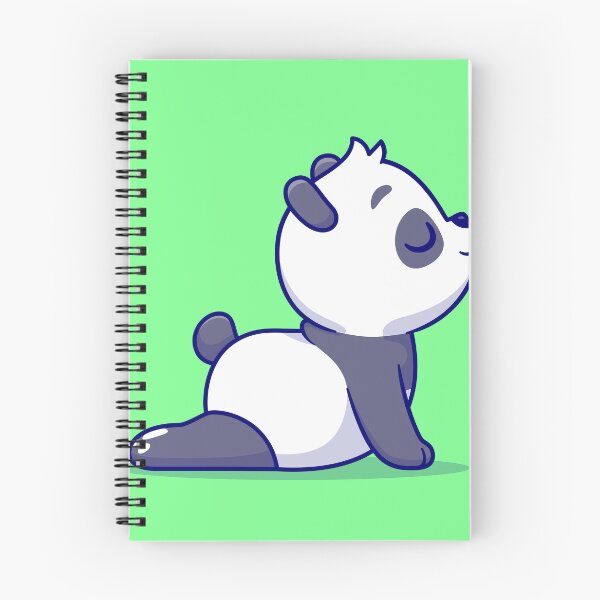 Item preview, Zen Panda: Cute Panda Stretching Yoga Cartoon designed and sold by hjian8219.
