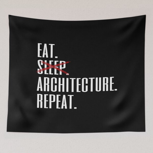 Item preview, Eat Sleep Architecture Repeat  	 designed and sold by dcuskdphloa47.