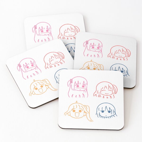 Item preview, (ED Coloring) Bocchi the Rock! Chibi Pack designed and sold by TheFreshness.