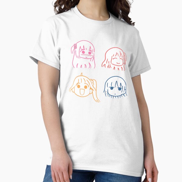 Aperçu de l'œuvre (Coloriage ED) Bocchi le Rocher ! Pack de chibi créée et vendue par TheFreshness.