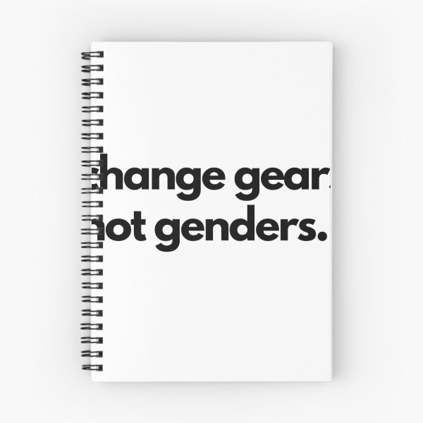 Item preview, Change Gears Not Genders Car Decal  designed and sold by windowdecals.