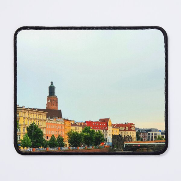 Item preview, Old town river view in Wroclaw, Poland designed and sold by TalBright.