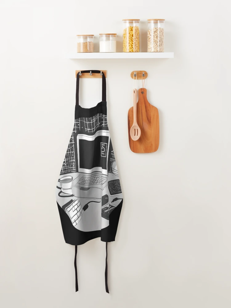 Thumbnail 4 of 6, Apron, CodeMaster designed and sold by AbsoluteA.