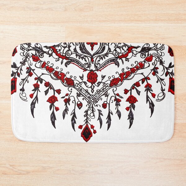 Item preview, Traditional Digital Embroidery of Esthetic Vampire European Victorian Gothic Pattern designed and sold by Kai Multiverse.