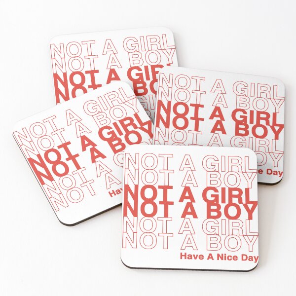 Item preview, Not a Girl, Not a Boy, Have A Nice Day! designed and sold by transprince.