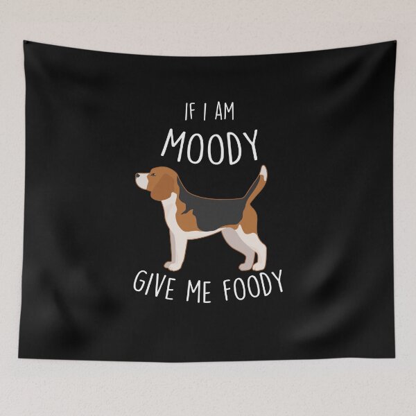 Item preview, Beagle Dog Moody Foody designed and sold by Clara Hollins.