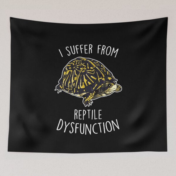 Item preview, Box Turtle Reptile Dysfunction designed and sold by Clara Hollins.
