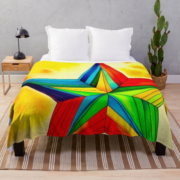Item preview, Star Design Red, orange, yellow, green, blue 2 designed and sold by Highlandkings.