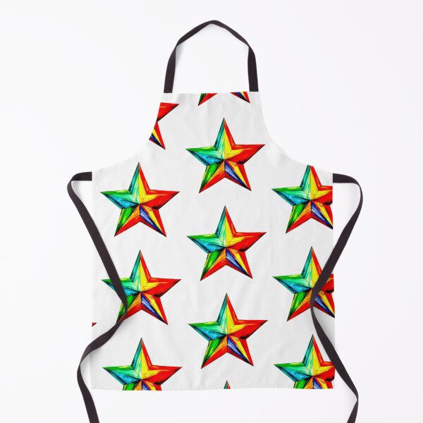 Item preview, Star Design Red, orange, yellow, green, blue designed and sold by Highlandkings.