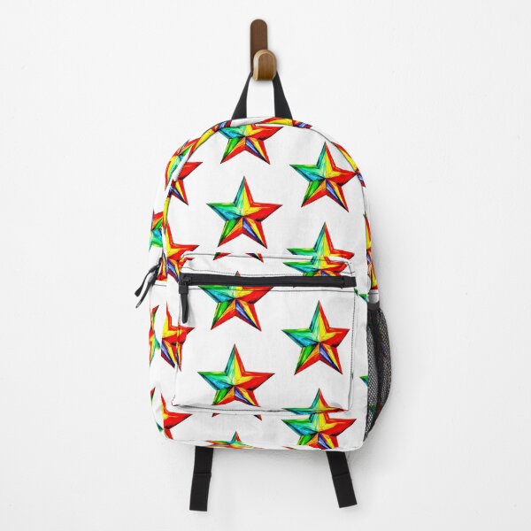 Item preview, Star Design Red, orange, yellow, green, blue designed and sold by Highlandkings.