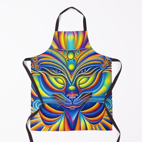 Item preview, Kosmic Kitty (14) - Trippy Psychedelic Cat designed and sold by TheThirdEye.