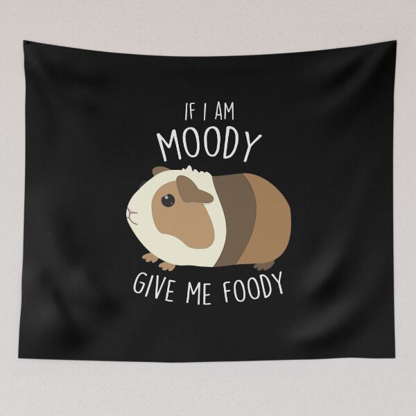 Item preview, Guinea Pig Moody Foody designed and sold by Clara Hollins.