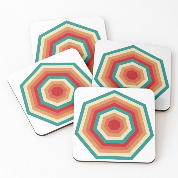 Item preview, Retro Heptagon designed and sold by Texterns.