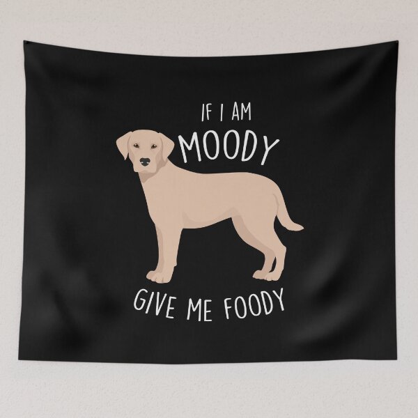 Item preview, Labrador Retriever Dog Moody Foody designed and sold by Clara Hollins.