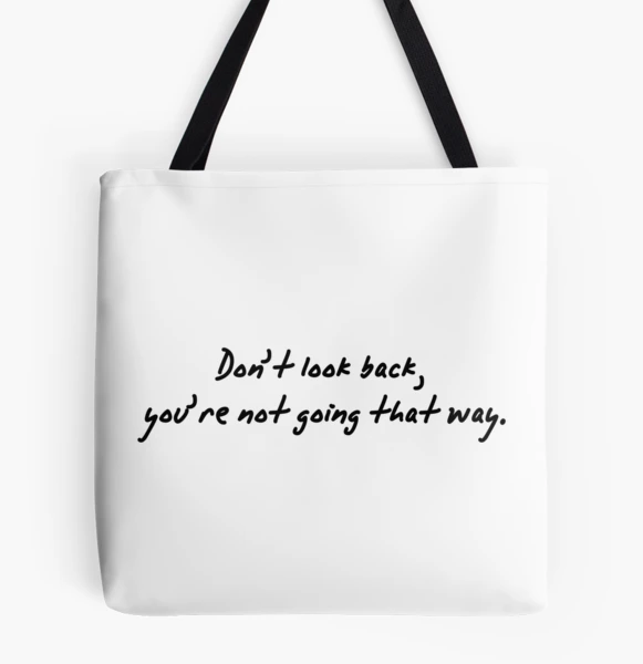 Nothing blundered, nothing gained Feel Good Qoutes Tote Bag