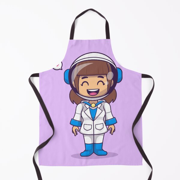 Item preview, Adorable Astronaut: Cute Woman Standing in Space designed and sold by hjian8219.