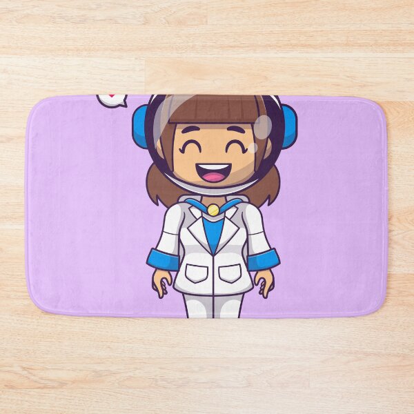Item preview, Adorable Astronaut: Cute Woman Standing in Space designed and sold by hjian8219.